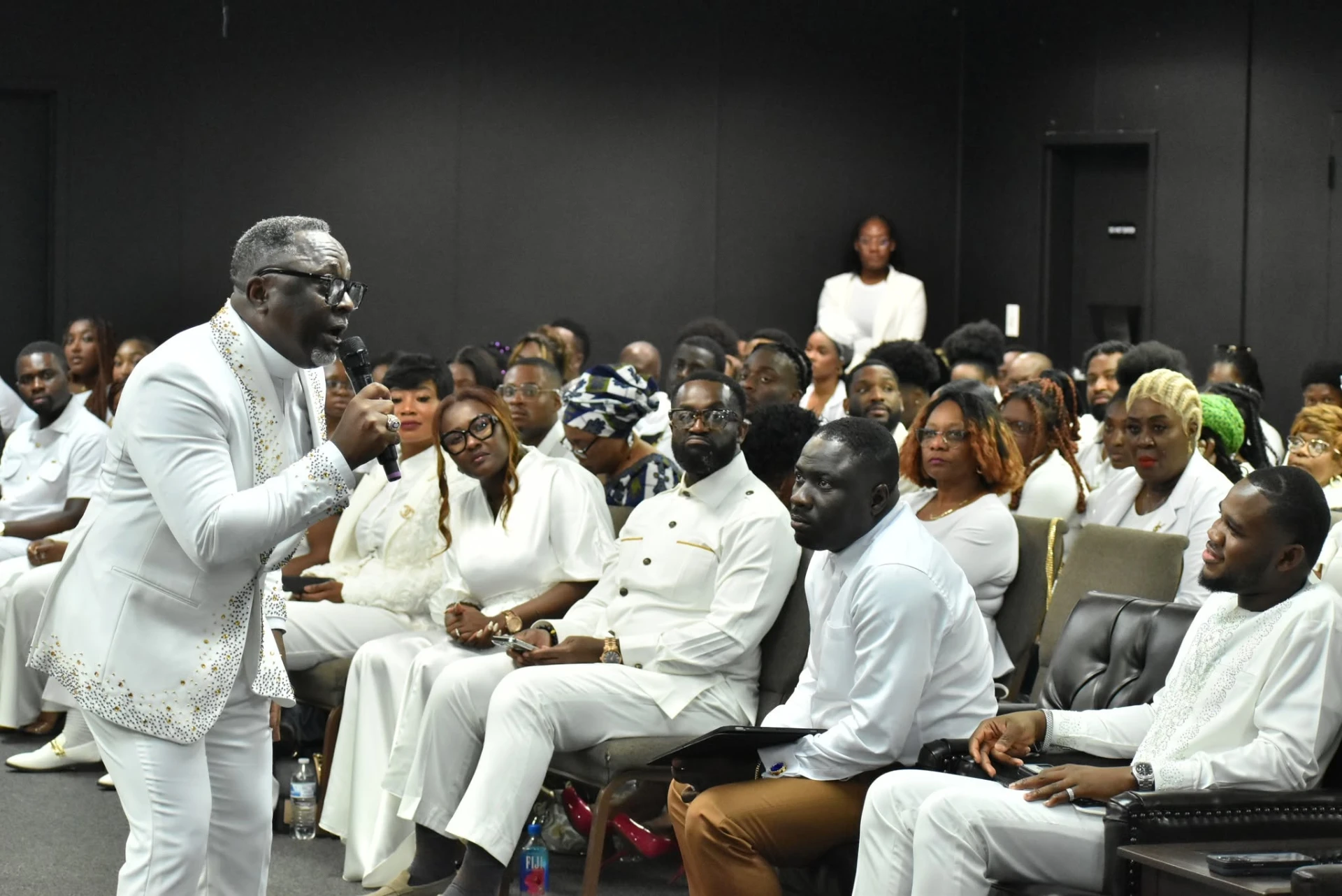 Life Chapel pastor ministering to the congregation in 2025