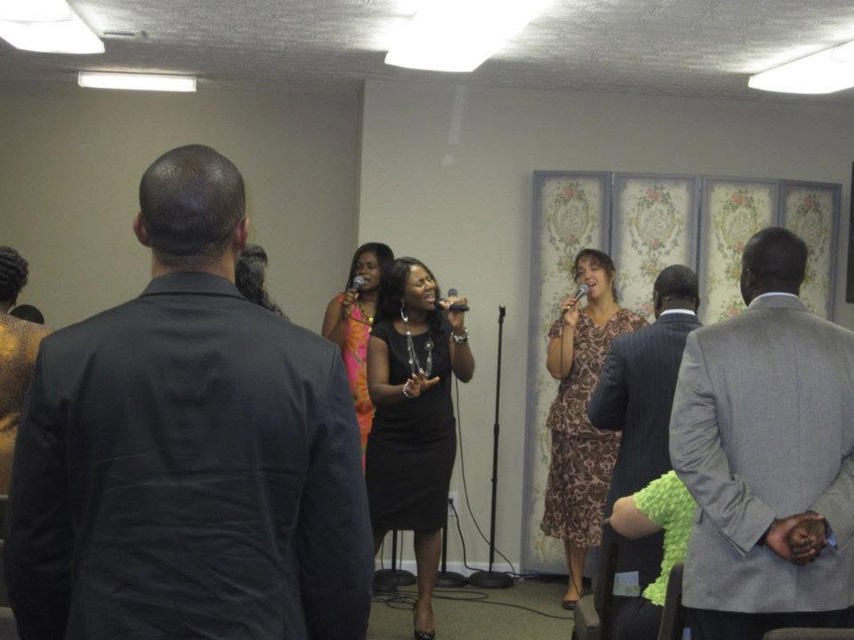 Life Chapel congregation worshipping together in 2012